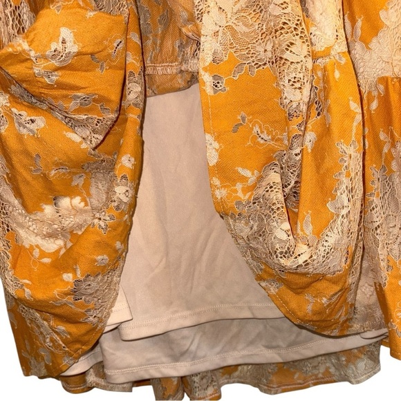 NWT ▶️ Torrid ◀️Mini Two Tone Lace Tiered Babydoll Dress - Picture 14 of 16